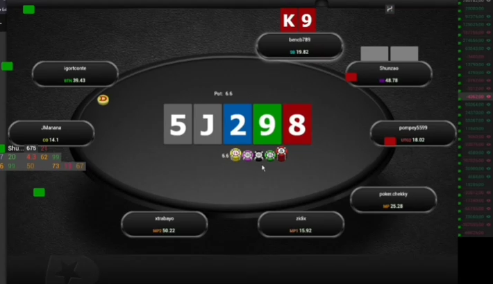 5–J–2–9–8 리버: K9으로 작은 리드를 할 수 있는지 논의한다.
